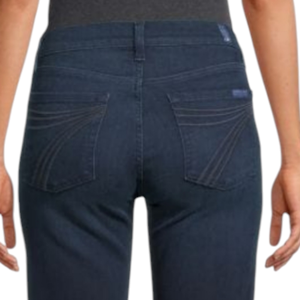 7 For All Mankind Dojo in Blue Black Jeans... Size 32 - Picture 3 of 15